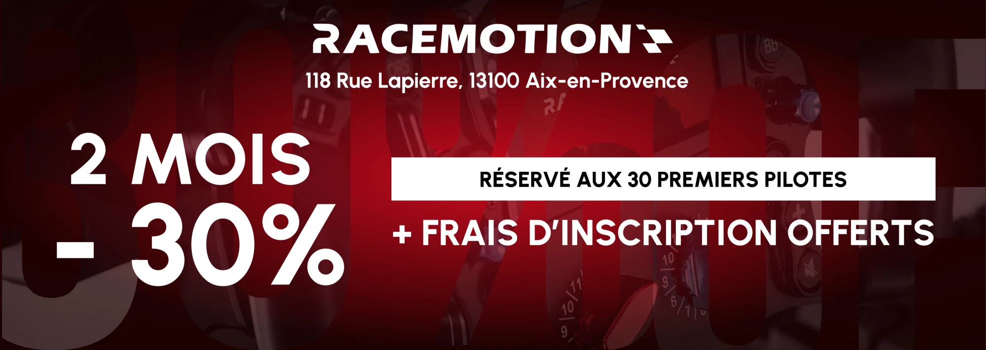 −30 % les 2 premiers mois + frais d'inscription offerts — 30 premiers pilotes