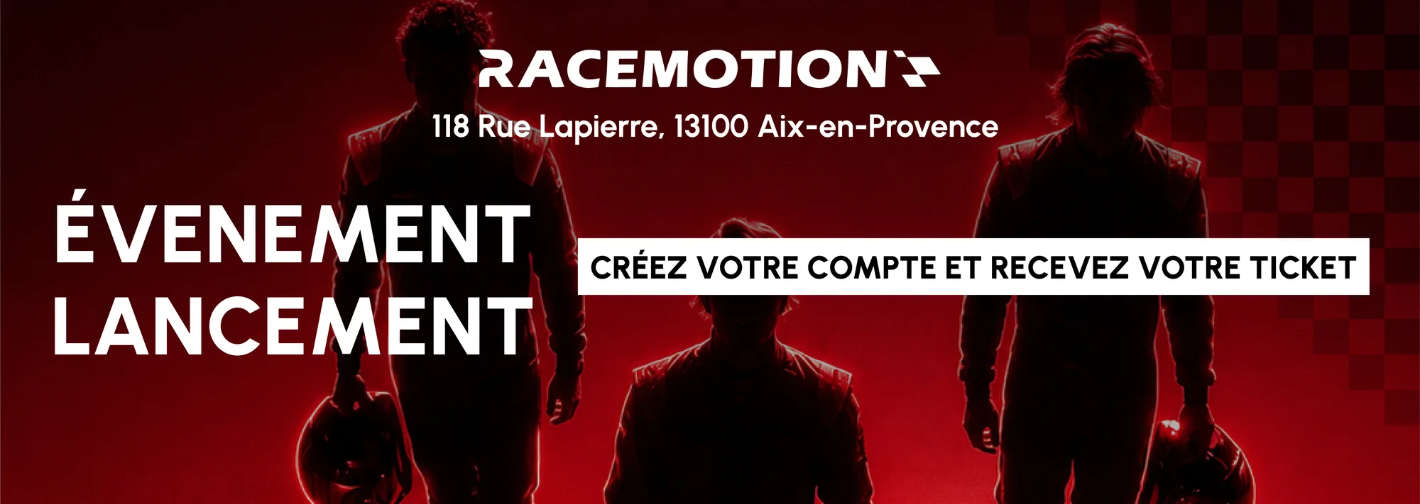 Événement de lancement — créez votre compte et recevez votre ticket
